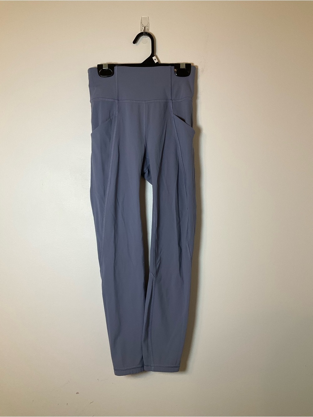 Lululemon Align High Rise Crop Pocket Leggings Blue Size 2